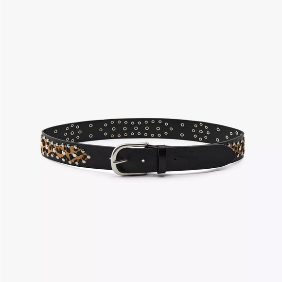 Zara Accessories - NWOT Zara Animal Print Leather Belt